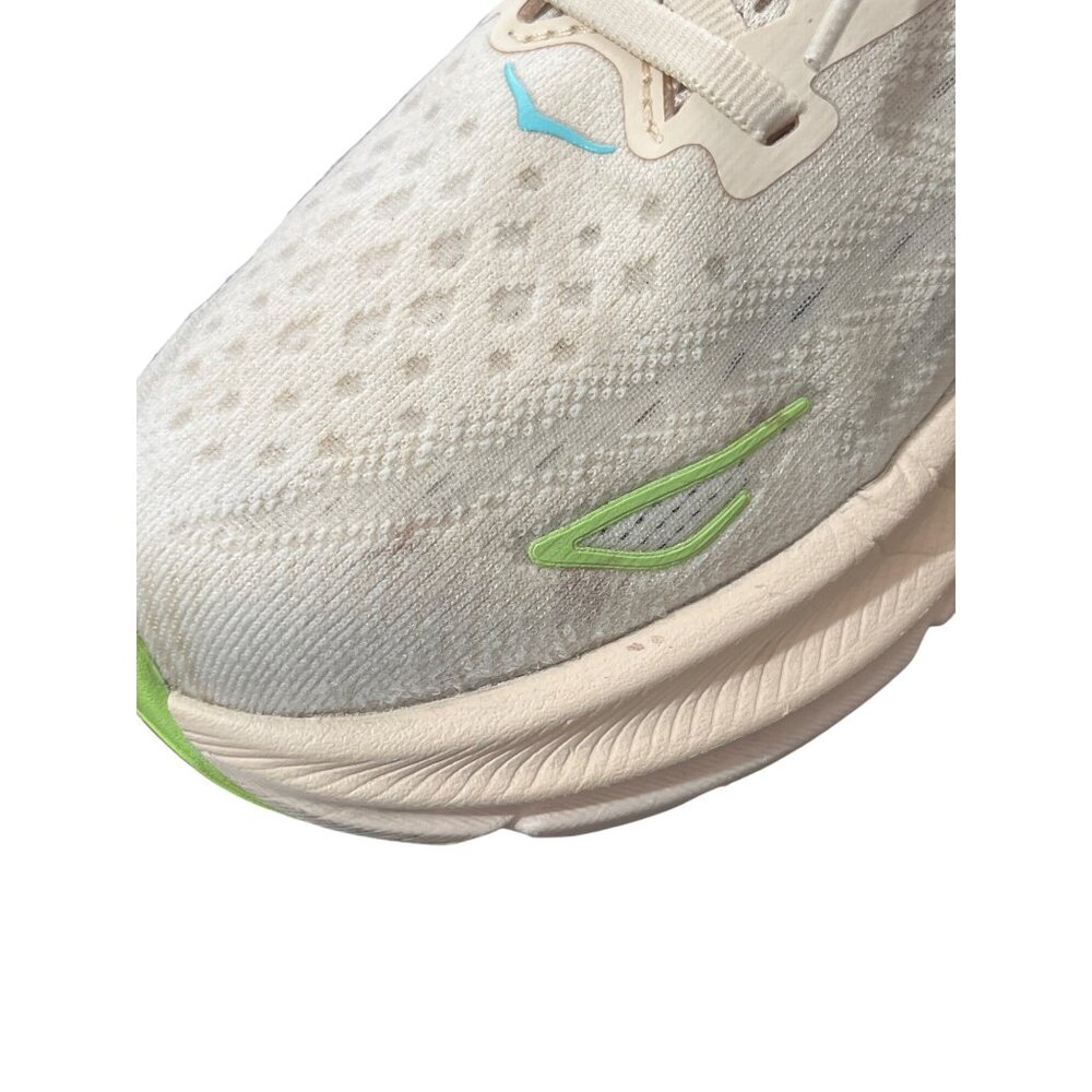 Hoka One One Clifton 9 Womens Running Shoes Vanilla Astral Sneakers Size 7.5 - Picture 4 of 11